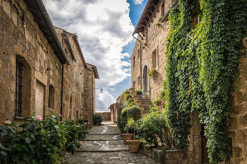 Traveler in Italy